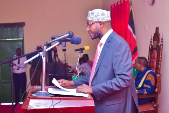 The official opening of the Third Assembly of Wajir County by H.E FCPA GOVERNOR AHMED ABDULLAHI.